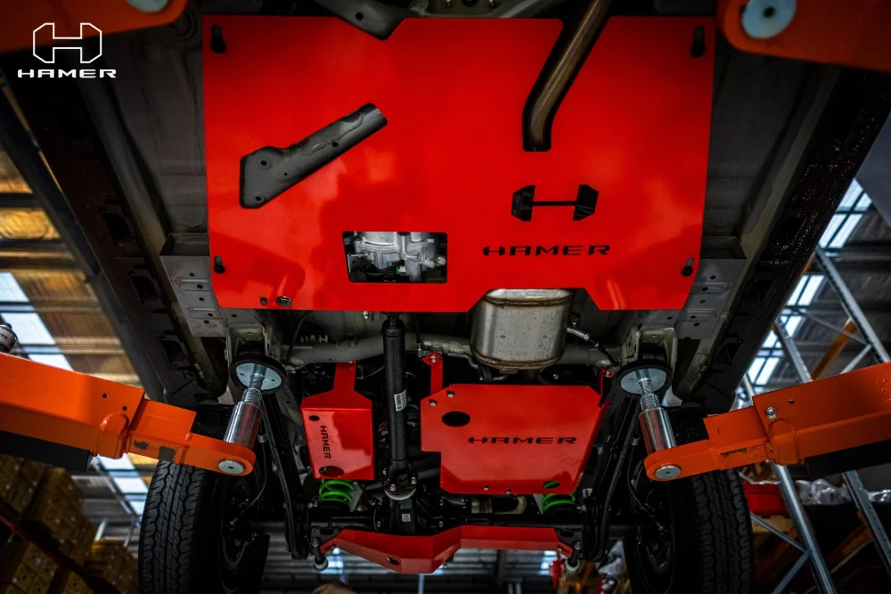 Hamer 5-Piece Underbody Protection Plates – 3 door