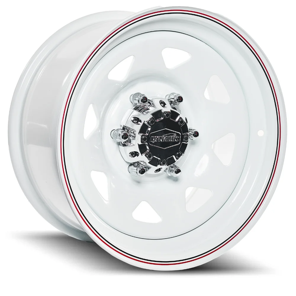 Dynamic Sunraysia Steel Wheel – White