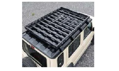 Keikin Lightweight Aluminium Roof Rack with Light Bars – 5 door XL